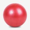 Mini Exercise Pilates Yoga Balls Small Bender For Home Stability Squishy Training Physical Therapy Improves Balance With Inflatable Straw 9.8 Inch - R