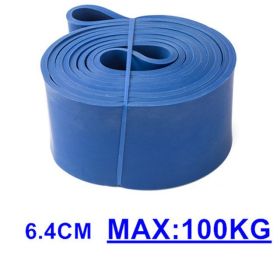 Unisex Fitness Band Pull Up Elastic Rubber Bands Resistance Loop Energy Set Home Gym Workout Expander Strengthen Trainning - Blue