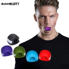 Jawline Training Thin Face Fitness Ball Facial Muscle Activate Exercise Mouth Masseter Jaw Chin Slimming Mandibular Lift Tools - Grey