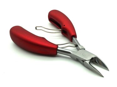 1 piece New Trend Stainless Steel Nail Cuticle Nipper Nail Salon Beauty Tool Product - Red