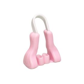 Magic Nose Shaper Clip Nose Lifting Shaper Shaping Bridge Nose Straightener Silicone Nose Slimmer No Painful Hurt Beauty Tools - Pink - 4 Pcs