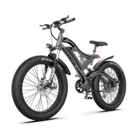 Hot Fat Tire Adults Electric Bicycle 26 In. Electric Mountain Bike; All Terrain e-bike Ebike 48V 15AH ; S18 - as picture