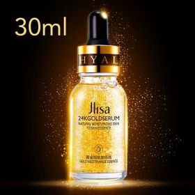 24k Yellow Gold Face Serum Anti Aging Serum Facial Lifting Collagen Essence Skin Care Whitening Acido Hialuronico Moisturizing - 30ML