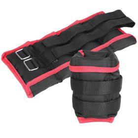 Ankle Weights Set 2.2/4.4LBS Pair Wrist Arm Ankle Weight with Iron Sandbags Fillings  - 2.5LBS