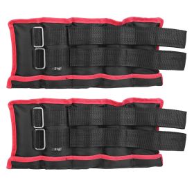 Ankle Weights Set 2.2/4.4LBS Pair Wrist Arm Ankle Weight with Iron Sandbags Fillings  - 5LBS