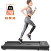 Under Desk Treadmill Walking Pad with Remote Controll, Heavy Duty 2.5HP 300LBS - as pic