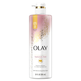 Olay Cleansing & Nourishing Liquid Body Wash with Vitamin B3 and Hyaluronic Acid, 20 fl oz - Olay