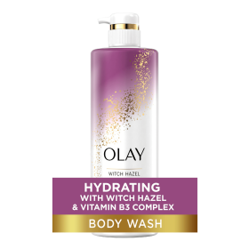 Olay Hydrating Body Wash with Witch Hazel and Vitamin B3 Complex, All Skin Types, 20 fl oz - Olay