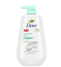 Dove Sensitive Skin Long Lasting Gentle Hypoallergenic Body Wash, 30.6 fl oz - Dove