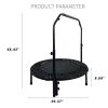 40 Inch Mini Exercise Trampoline for Adults or Kids - as Pic