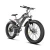 Hot Fat Tire Adults Electric Bicycle 26 In. Electric Mountain Bike; All Terrain e-bike Ebike 48V 15AH ; S18 - as picture