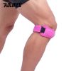 Aolikes 1pc Adjustable Knee Strap; Patellar Tendon Pressurized Protector; Support Slider Pad Guard For Badminton Running - Blue