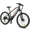 Electric Bicycle 500W 48V 100KM 150KG 27.5KENDA Kenda Tires Front and Rear Lights 7S Variable Speed +LDC+USB Charging Hole E Bike - Black