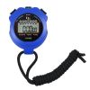 Stopwatch Timer; Dedicated For Sports Training Fitness Track & Field Running Referee Competition; Sports & Outdoor Leisure - Blue