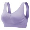 3 Pack Sport Bras For Women Seamless Wire free Bra Light Support Tank Tops For Fitness Workout Sports Yoga Sleep Wearing - PP_GY_MelonRed - M