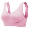 3 Pack Sport Bras For Women Seamless Wire free Bra Light Support Tank Tops For Fitness Workout Sports Yoga Sleep Wearing - LP_LB_Nude - 3XL