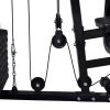 Multi-use Gym Utility Fitness Machine - Black