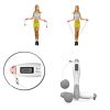 Home Gym Full Body Exerciser - Electronic Jump Skip Rope for any one - Blue