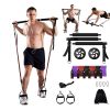 Portable Home Gym Core Strength Training Equipment for Men and Women - Black - Weights Accessories